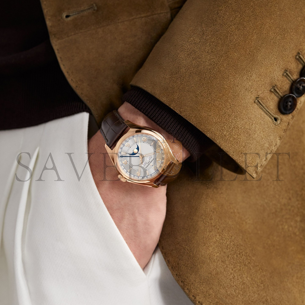 vacheron Co*sta*t*n complete calendar 40 mm pink gold watch 4000e/000r-b438